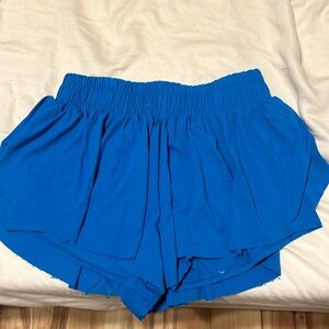 blue flow shorts